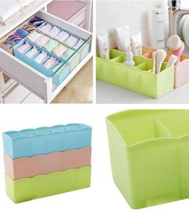 5 celle organizer in plastica scatola di immagazzinaggio cravatta reggiseno calzini cassetto divisore cosmetico Tidy NEW Drop JA306250764