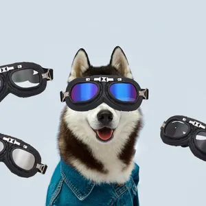 Abbigliamento per cani Occhiali per animali domestici Occhiali impermeabili antivento Prevenzione della neve Gatto e decorazione a prova di raggi ultravioletti Yj002