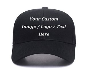 Kişilik Özel Beyzbol Kapağı Şapka Kendi TextLogo Ayarlanabilir Baba Şapkası Açık Hava Giriş Erkekler Snapback Cap Hat3045875