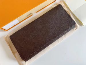 Designer Luksusowa torebka damska moda duża pojemność długa uchwyt Clip portfel M58101