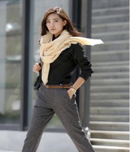 Women celebrity Shawls Sexy elegant Water ripple tassel fashion brand Simple classic design cashmere warm Slim Lightness Skinfrie8185168