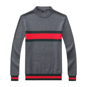 Herren-Designer-Pullover, Langarm-Pullover, lässiger Stil, Retro-Stickerei, Strickwaren, Designer-Strickwaren, Herbst und Winter, Herren-Pullover mit Rundhalsausschnitt