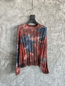 Vinter nya män Ny Great Designer Vacker tryck Högkvalitet Runda nacktröjor ~ Toppar Mens USA Size Sweater