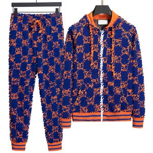 Spring Designer Tracksuit Mens Jacquard Letter Print Tracksuits Womens Zipper Stripe Rtracksuits Running Suits Patchwork Pants Jacket Macai