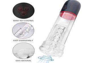 Nxy bomba brinquedos 2 em 1 vibratório, brinquedo sexual masculino sucção pênis a vácuo com 9 vibrações e 3 masturbadores de sucção intensificadores massageador masculino 2201064919730