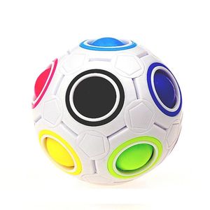 Decompression Toy Fidget Toys Reliever Rainbow Magic Ball Plastic Puzzle Juguetes Squeeze For Children Zabawki Antysresowe Drop Deli Dhhlp