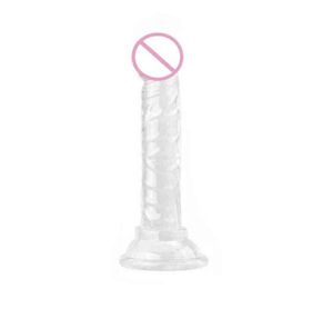 Sex Produkte Dildos Mini Dildo Weiches Gelee Kleiner Künstlicher Sauger Penis Vagina Anal Plug Erwachsene Produkte Spielzeug für Frauen Masturbator7772656