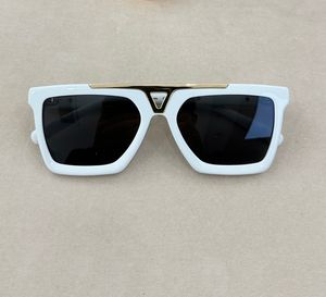 Düz üst dikdörtgen güneş gözlükleri beyaz siyah duman erkekler sunnies gafas de sol tasarımcı güneş gözlüğü tonları occhiali da sole uv400 koruma gözlük