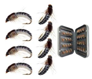 1624 Pz Realistico Ninfa Scud Fly 12 Per La Pesca Alla Trota Esca Artificiale Per Insetti 2106221236639