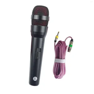 Microphones Karaoke Microphone High Performance With 3M Cable Professional Wired Handheld Mic For Speaker Wedding Party Speech