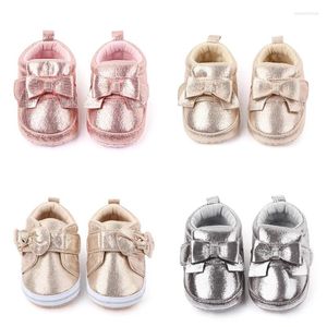 First Walkers Baby Shoes Boys Girls Sequins Crib Soft Sole Toddler Leather Caual Sneakers Infant Glitter