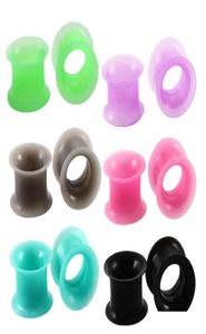 12Pair Big Ear mätare 325mm Mix Color Tunnels Plugs for Women Men Ear Skin Expansions Earlet Bår örhänge BOFY JLLHLL HOME004779725