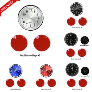 Ny annan Auto Electronics in Car Mini Luminous Car Clock Waterproof Electronic Clock Quartz Watch Bicycle Motorcykelklocka Auto Dashboard Clock 40mm