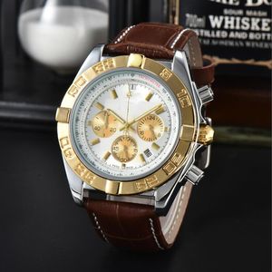 مصمم ليدي سيدة Wristwatches Chronograph Classics 1884 Chronometre Watches Quality Quartz Movement Wristwatch Fashion Watch Navitimer A13356