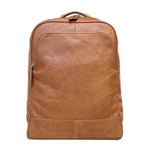 Backpack Nesitu A4 Vintage Brown Black Coffee Large Capacity Top Grain Genuine Leather 14'' Laptop Women Men Travel Bag M8023