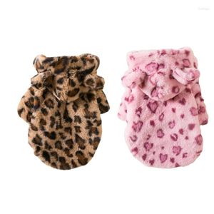 Dog Apparel Cat Funny Leopard Cosplay Furry Costume Soft Bekväm kapptillbehör klär sig upp