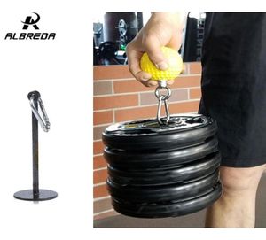 ALBREDA Weight Lifting Dumbbell Dumbbell Bracket Rack Fitness Grip ball Holder Arm Exercise Accessories5758719