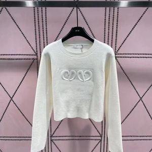 Designer Jumper Sweaters Designer Clothing Autumn and Winter Pullover Sweater Women Letter Casual Fashion Sexy White Black Knitted Sweater