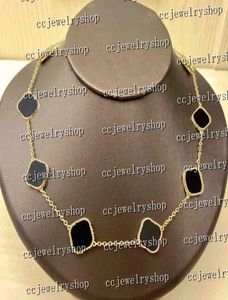 Smycken Luxury Girl Pendant Chain Pendant Clover Chain Amulet Leadtin Eloy Women s Halsband för Girls2273129