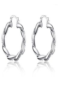 Urok Dress Up Girl Silver Jewelry Hoop Earring European Creative Ed Rope For Women Exquipite Git Present14795493