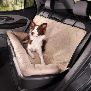 kennels pens Waterproof Dog Car Seat Cover Pad Double-sided Fabric Kennel Pet Supplies Travel Car Seat Protector Anti-scratch Mat 231212