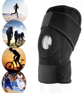 卸売現された男性女性1PC調整可能なスポーツトレーニング弾性膝のサポートブレース膝蓋骨膝パッド
