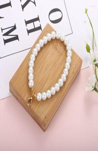 Keychains 5Pcs Faux Pearl Wristlet Chain Strap Key Wallet Lanyard Keychain Hand Straps Kit 13MDKeychains Fier229876322