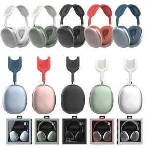 ワイヤレスヘッドフォンB1マックスヘッドフォンBluetoothヘッドマウントイヤホンは、Earmuffs Super Softをフィーチャーしています