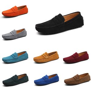 Men Casual Buty Triple Black Brown Wino Red Green Sky Niebieskie Burgundowe Piaski Męskie Trendy Troku na zewnątrz jogging chodzący gai