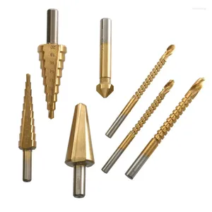 Professional Hand Tool Sets Cobalt Drill Bit Set Spiral Screw Metric Composite Tap Woodworking Serrated For Cutting Drilling And Polishing