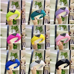 With Logo Luxury Designer Fitness Headbands Hair bands For Women Girl Brand Elastic Headband Sports Headband Head Wrap Ladies Gift jewelry free shipping