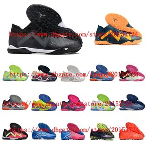 Men Training TF AG Soccer Shoes Cleats Grass Youth Football Boots Sports blue black