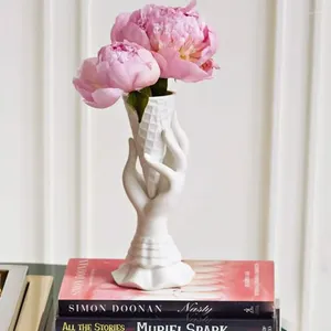 Vases Holds Ice Cream Ceramic Cute Mini Vase Candle Holder Dining Table Decoration Storage Home Decor Flowers