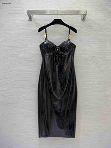 豪華な女性ブランド衣料品ガールサマーファッションスリムカップタイプ高品質のあなたの胸の長いドレス12月12日