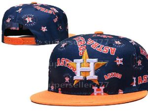 Nowa marka projekt Astros Hat Men Women Football Cap Snapback Flat Curved Brim Salute to Service Hat European American Fashion H7234379