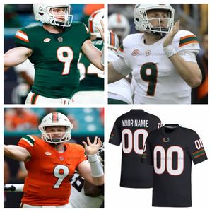 Custom Miami Emory Williams Hurricanes College Football Jersey zszył dowolny nazwisko dowolne numery męskie młodzież dla kobiet Henry Parrish Jr. Trevonte 'Citizen