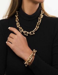 Ingemark Goth Chunky Thick Chain Choker Necklaces for Women Men Steampunk Acrylic Resin Trendy Party Boho Jewelry Collar6649681