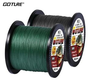 Goture 500M PE lenza intrecciata 4 fili lenze da pesca multifilamento super resistenti 1280LB 2012289847458