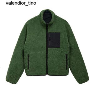 Nuove giacche da biliardo firmate da uomo 24ss Autunno Inverno Cappotto termico spesso Palla 8 Giacca Agnello Marchio di moda Streetwear giacche da uomo