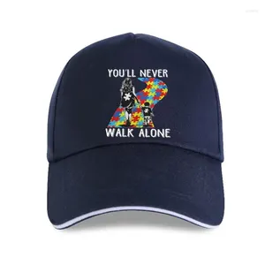 Ball Caps Cap Hat Cool Mom Son You'll Never Walk Alone Autism Awareness Men Autismo Autistic Baseball Summer Clothi