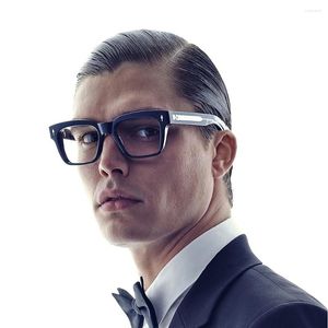 Sonnenbrille 2023 Molino Designer Marke Vintage Rechteck Acetat Japanische Handarbeit Mode Männer Frauen Solar Brillen