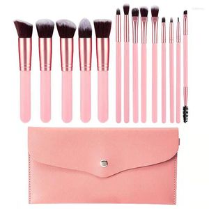 Makeup Brushes 14 PCS Brush Set Make Up Concealer Blush Powder Eye Shadow Highlighter Foundation Cosmetic Beauty Tools Tools