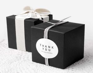 30 pezzi bianco nero carta kraft confezione regalo bottiglia cosmetica vaso scatola artigianale sapone fatto a mano candele scatole di immagazzinaggio tubi con valvola10133933045113