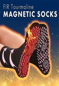Självvärmande magnetiska strumpor för kvinnor män Självvärmda strumpor Tourmalin magnetterapi Bekväm vinter varm massage21911086993697