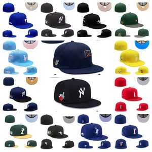 2023 Designer Ny utrustade broderier Baseballhatt Alla lag Cotton Unisex Era Cap Snapbacks Hattar Street Outdoor Sports Men Selling Beanies Cap Mix Order