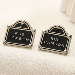 Luxury Designer Earrings Ear Stud Women Brand Letter Silver Plated Stainless Steel Bag Shape Wedding Jewelry Earring Party Christmas Gifts Jewellery