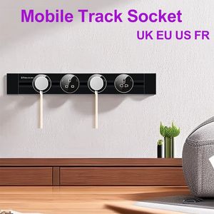 Kraftremsor Förlängningssladdar Surge Protectors UK EU US FR Electric Track Socket Hidden Wall Kitchen i bänkskivan Byggt elektriskt utlopp 231213