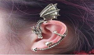 pop Earrings stud earrings fashionable individual character ancient dragon ear clip earrings66899476550412