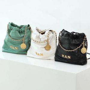 Tasarımcı Totes Erkekler Orijinal Deri Omuz Çantası 22Handbag Kadın Lüksler CC Kova Çantaları Çapraz Vücut Debriyaj Totes Mini Hobo Alışveriş Pochette Satchel Çanta Çantalar