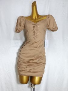 Casual Dresses Feicheng Women's Clothing Fashion Elegant Slim-Fit Sexig figur Smickrande klänning 153
